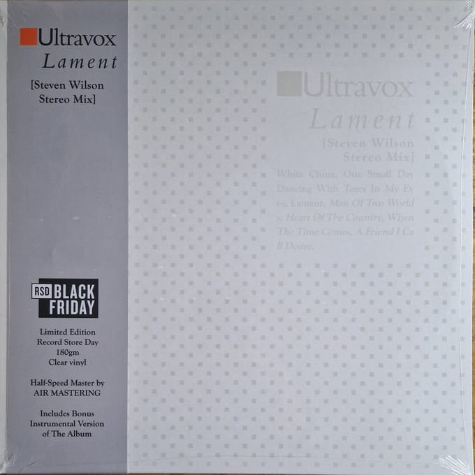 Lament (Steven Wilson Stereo Mix) - Ultravox