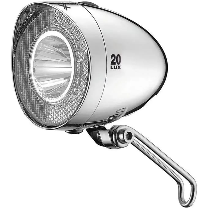 XLC Retro CL-F20 Koplamp Fiets – LED – Inlcusief batterijen – 20 Lux