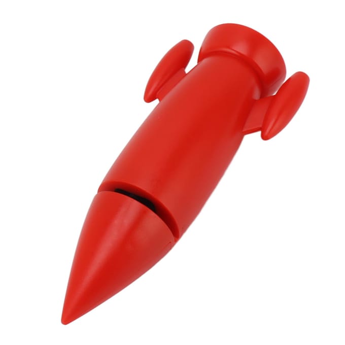 Messenslijper Creatieve Keramische Handheld Handmatige Messenslijper voor Keukenmessen Schaar Rood Red red