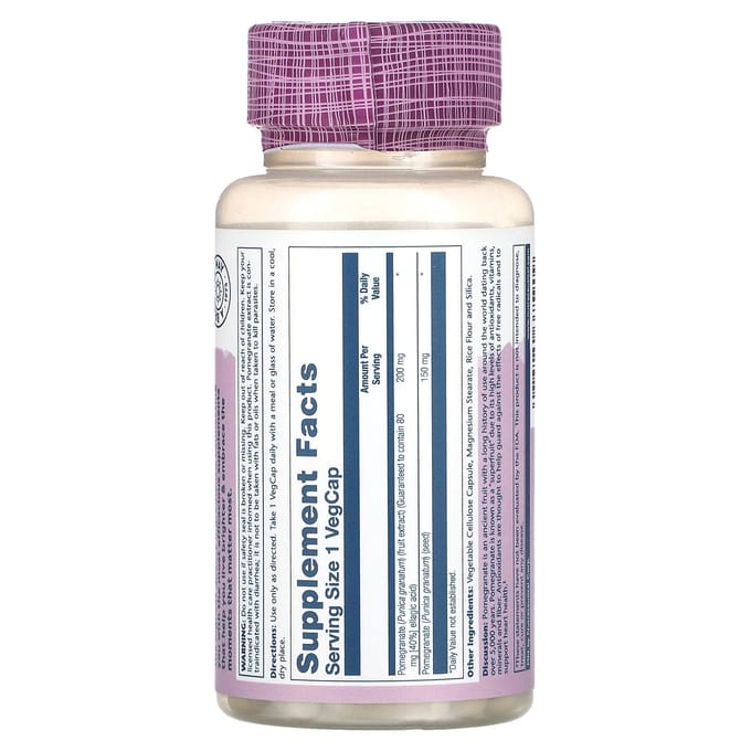 Essentieel Extract, Granaatappel, Plantaardige Capsules 60