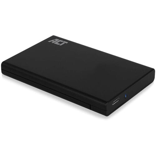 ACT 2.5" SATA hard drive behuizing, schroefloos, USB-C 3.2 Gen2 AC1225