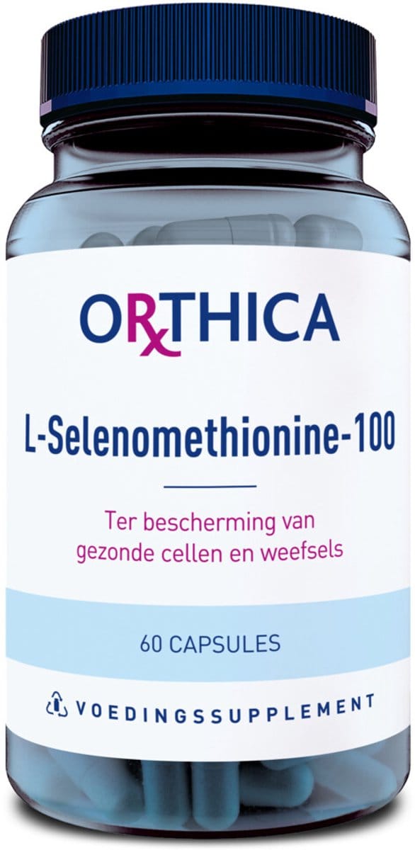 Orthica L-Selenomethionine-100 - Selenium - 60 capsules