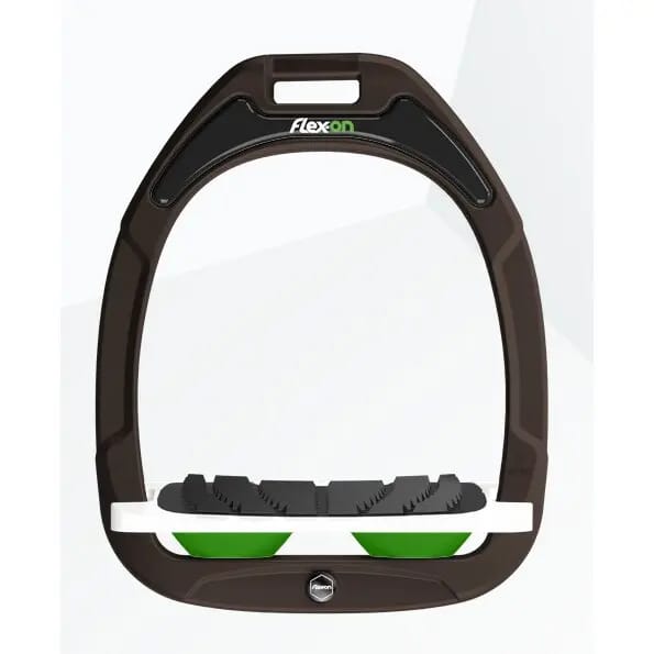 Ingelichte Grip Brown/Wit/Groen Flex-On Green Composite