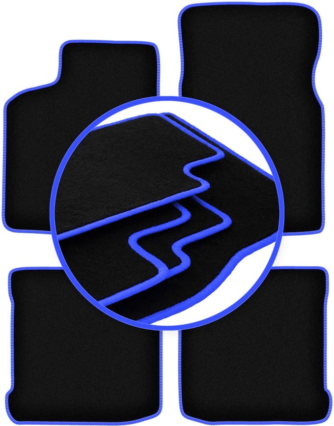 CARLUX-BLUE automatten voor: Seat Ibiza II hatchback (1993-2001)