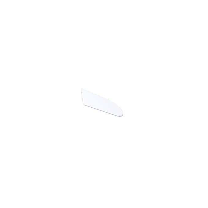 AEG brandertop, ovaal, mat zwart, 140006401024