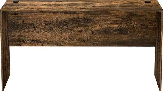 Bureau - laptoptafel - 140 cm breed en 50 cm diep - walnoot