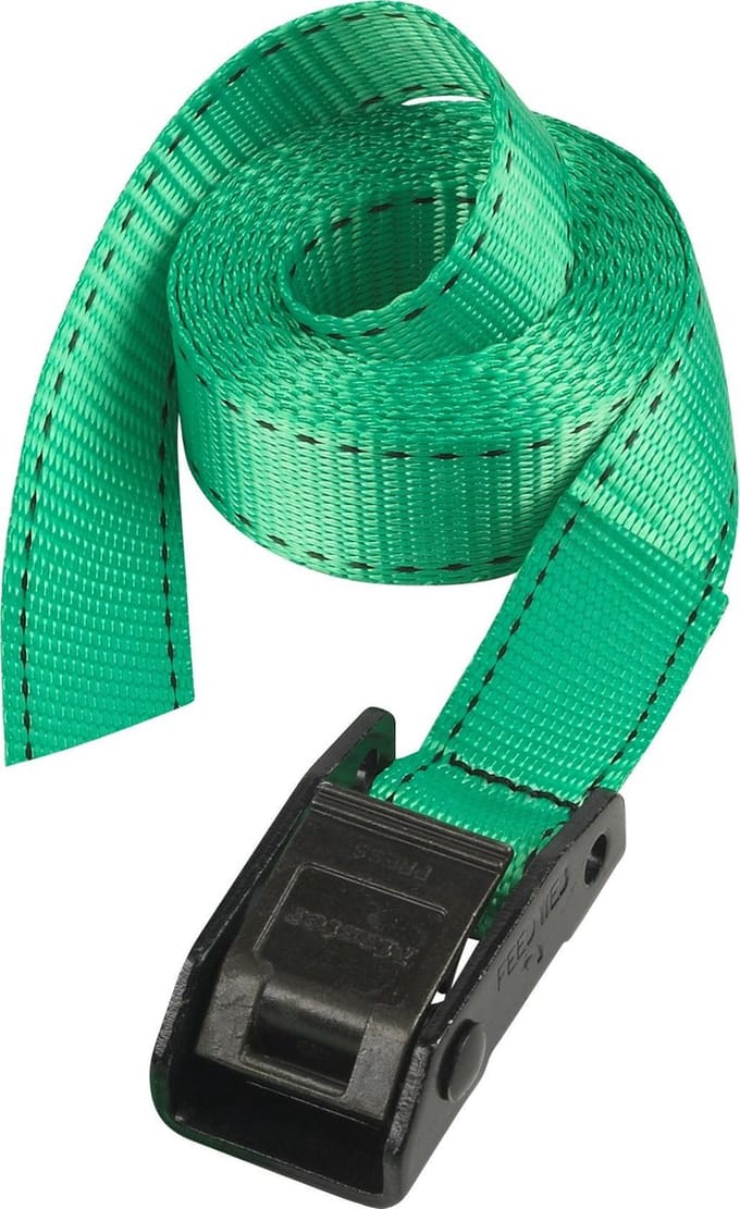 MasterLock Spanbanden - Set van 2 stuks - 5m x 25mm - Massief stalen klem - 3379EURDATCOL