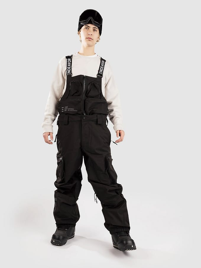Endeavor 3L Scout Removable Bib Pants zwart