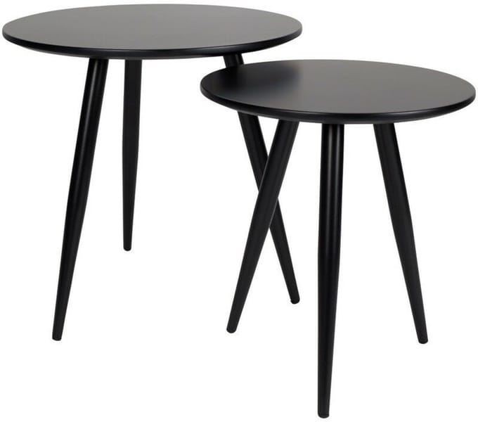 Puur - Dals bijzettafel set zwart