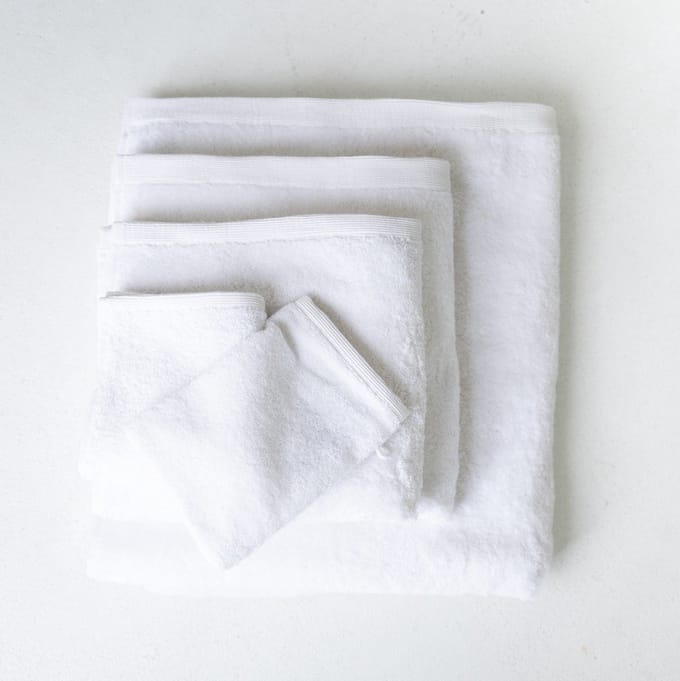 Linolux Badlaken Home White 70x140