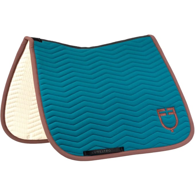 Equestro Zadeldek Wave FW25 Full Blue Coral