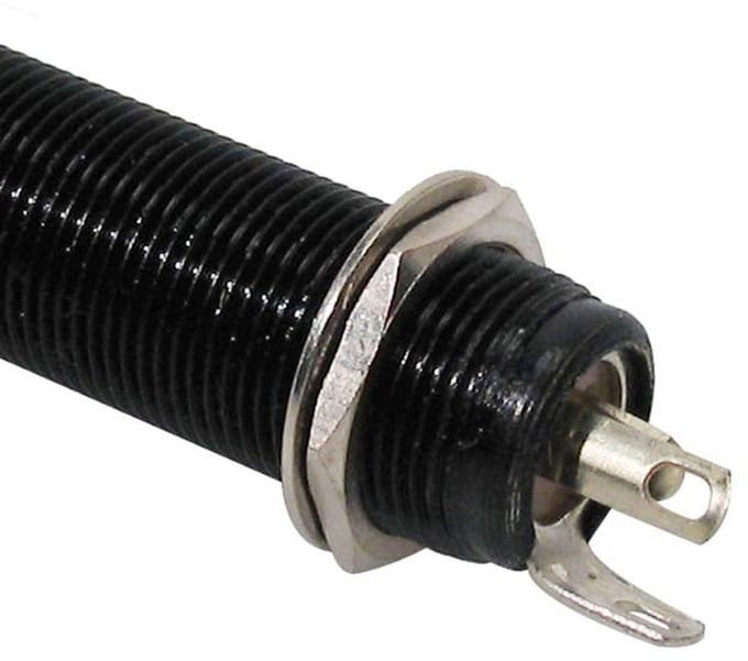 Switchcraft SC-155 Thick Panel Output Jack 3-Polig 6.3mm Zwart