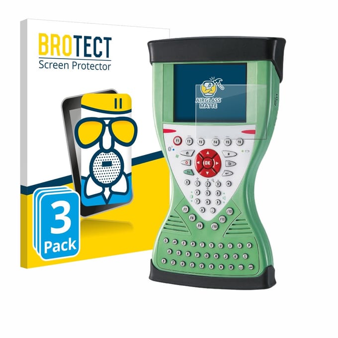 BROTECT - Screenprotector voor Leica Viva Controller CS15 - Folie Beschermfolie Beschermglas matte 3 Stuks