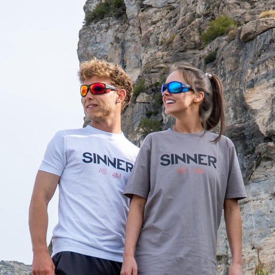 SINNER Denali - Sportbril/ Zonnebril - Blauw - Blauwe lens - Unisex - One size