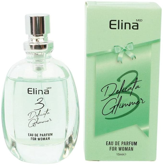 Elina Parfum Nummer 3 Three Delicata Glimmer For Woman Eau de Parfum 15ml