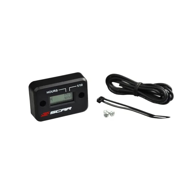 Wired Motoruurmeter met Velcro Scar