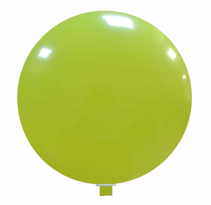Reuze Latex Ballon 150 cm (59 inch) – LIME GROEN citroen– Professionele Kwaliteit