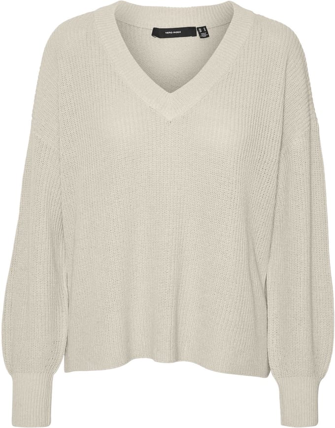 VERO MODA - VMZIA LS V-NECK PULLOVER BOO - Dames - Gebreide truien