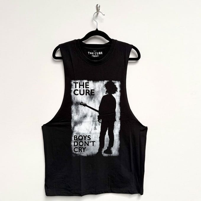 The Cure - Boys Don't Cry Tanktop - XL - Zwart