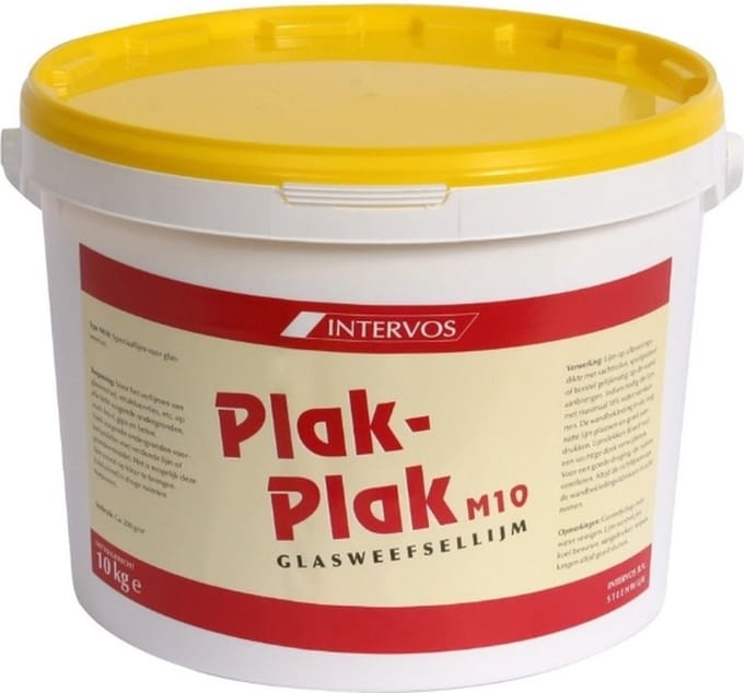 Intervos Plak-Plak Glasweefsellijm / Behanglijm glasvezel - 5 kg