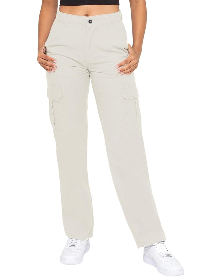 Enzo | Dames Cargo Jeans