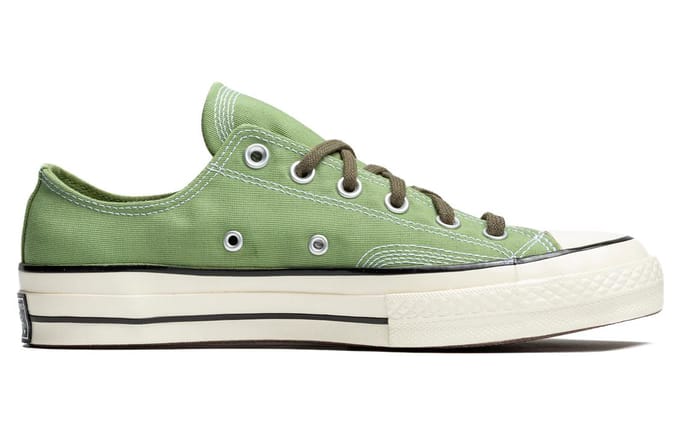 Converse Chuck 70 Low 'Tissu Jungle - Vert Alligator' 44.5 beige