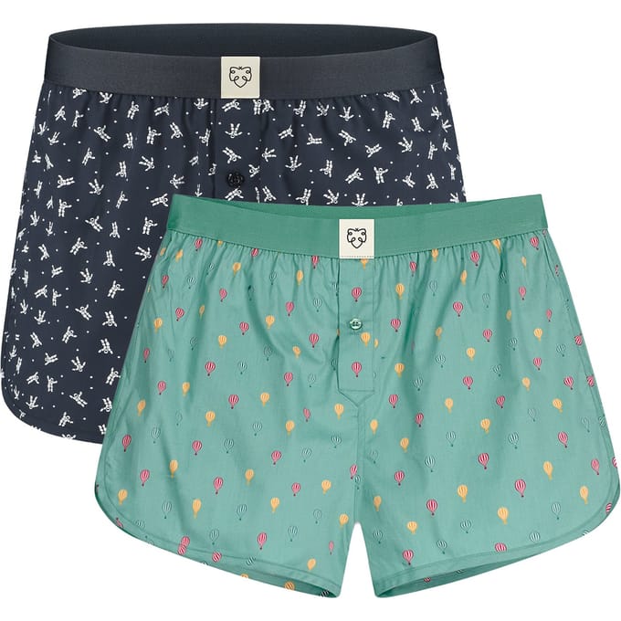 A-DAM  2-pack Boxershort Multicolor Taglia: S | Biancheria intima Outlet | Uomo