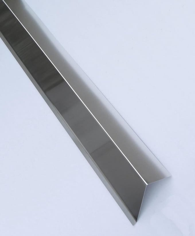 Dakafsluitingsplaat - Gevelplaat Hoek - Dakrand Afwerken - Polyesterlak Coating - 2 Meter Lang - Aluminium Blank