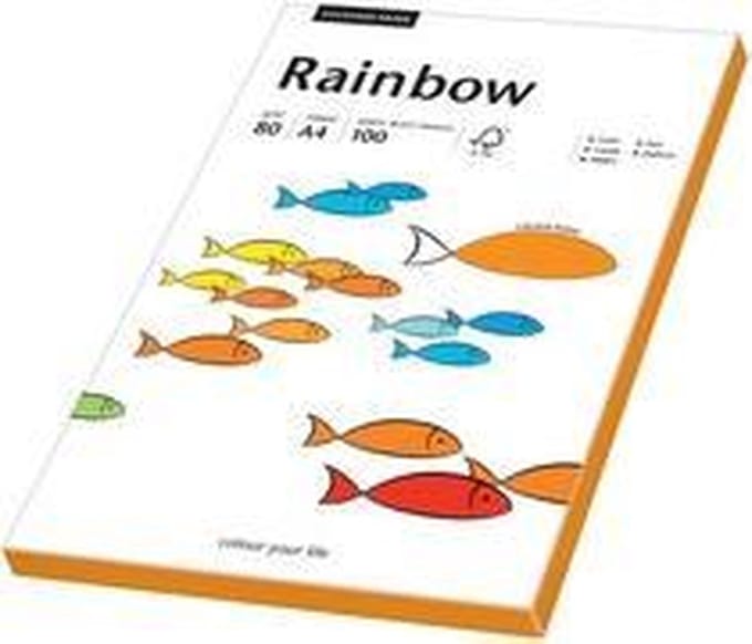 Papyrus Multifunctioneel papier van de regenboog, neon oranje