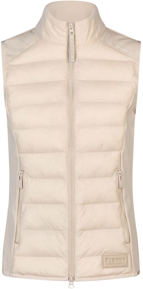 Pikeur Hybrid Bodywarmer 8003 Pale Grey - 38