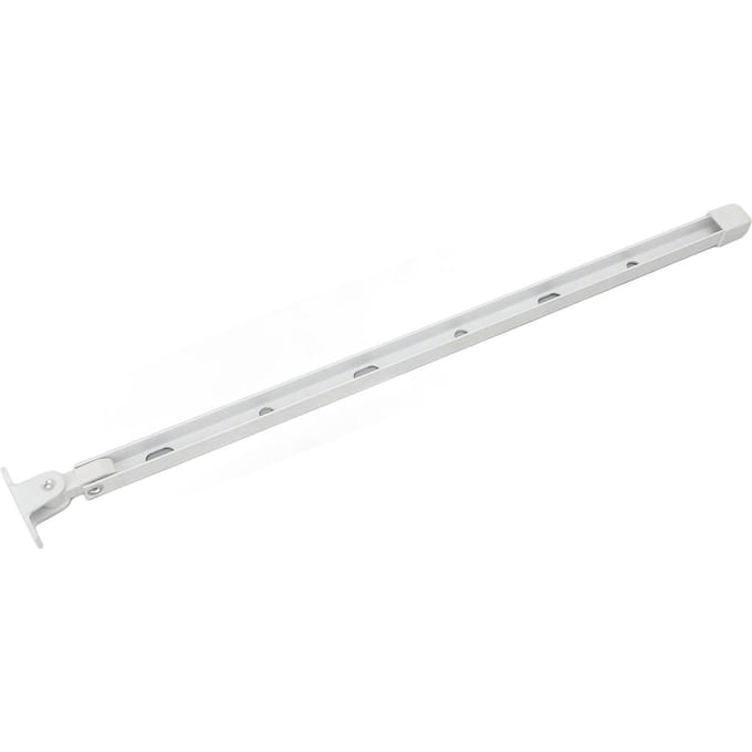 Serre Raamhouder Stevig Aluminium Handmatige Serre Dakraam Opener Stang Kit met 6 Schroeven 15,35 inch wit