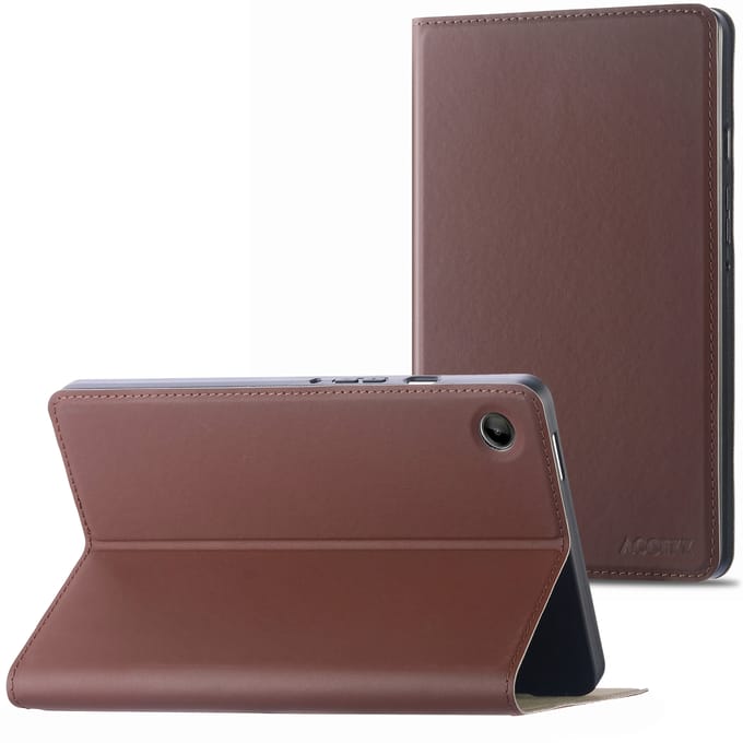 Accezz Tablet Hoes - Geschikt voor Samsung Galaxy Tab A11 Plus - Classic Tablet Case - Bruin