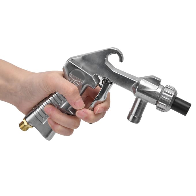 Lucht Zandstraler Kit Industriële Pneumatische Zandstraalpistool met Mondstukken Slang voor Ontroesten