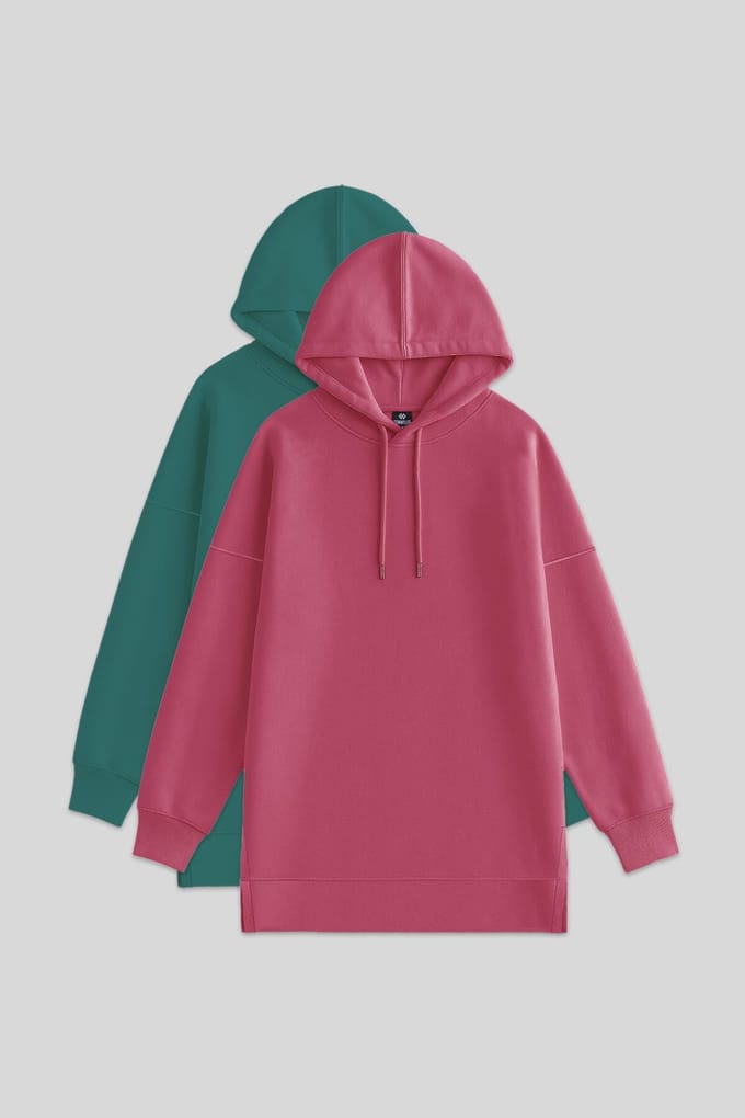 Oversized Hoodie met Zakken