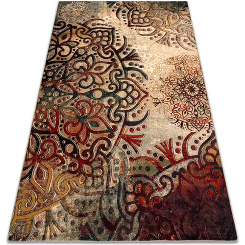 Kleden Rugsx tapijt POLONIA Boho rozet rood 200x300 cm