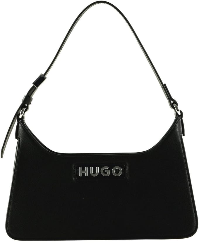 HUGO schoudertas Mel 2.0 Shoulder Flap Bag Black zwart