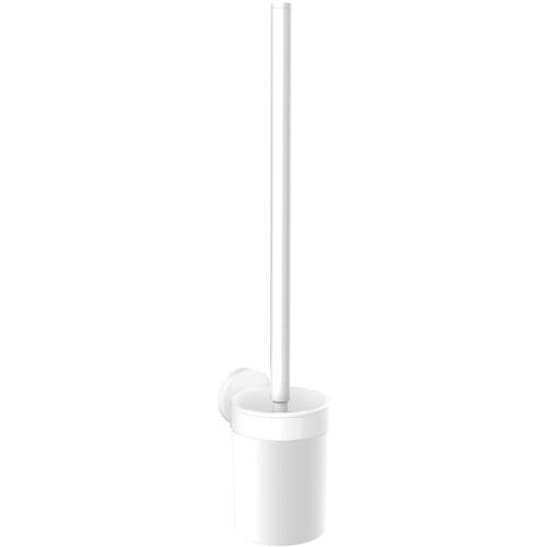 Emco round white toilet brush set 431513900