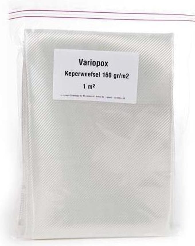 De IJssel Coatings - Variopox Keperweefsel 160 - 1m2