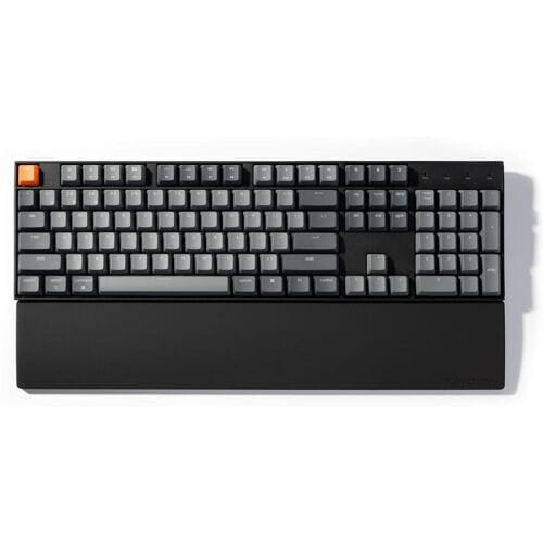Keychron Silicone Palmrest K10 series / C2 series - Polssteun - Zwart