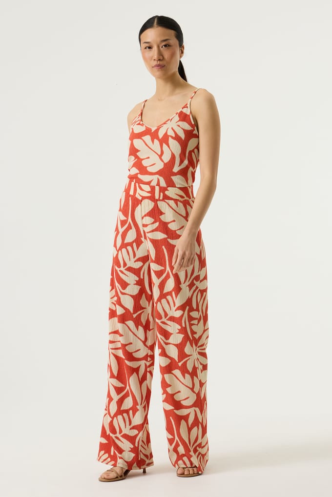 GARCIA P260314 Dames Wide Fit Broek Rood