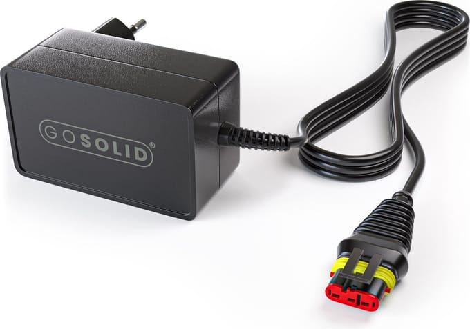 GO SOLID! ® oplader geschikt voor Husqvarna Automower 105 305 310 315X 40X 415X 2016-2022