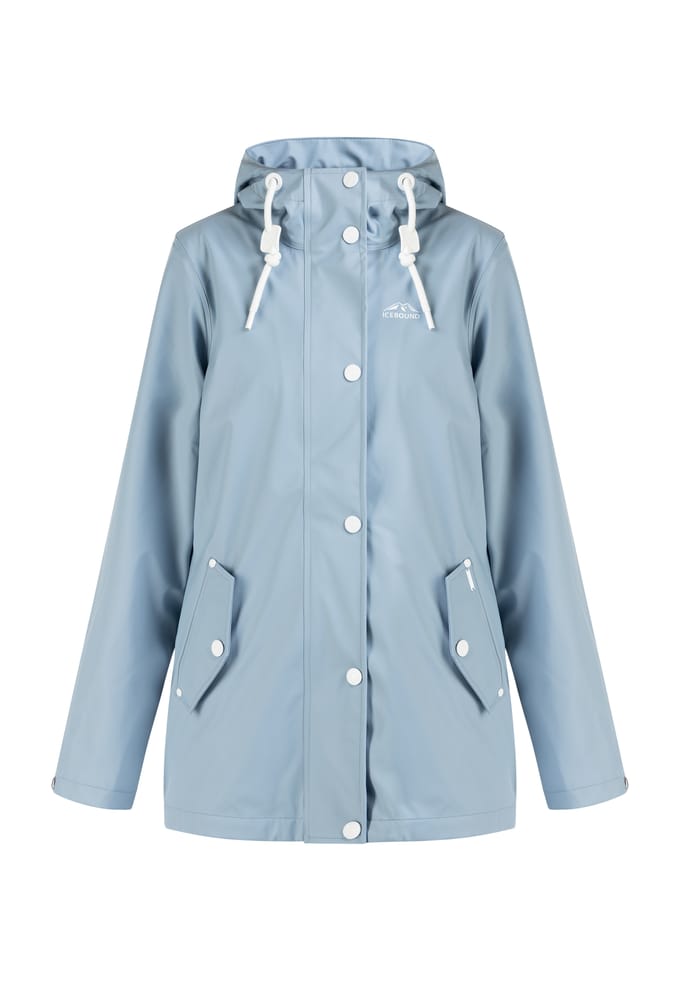 ICEBOUND Regenjas Dames lichtblauw