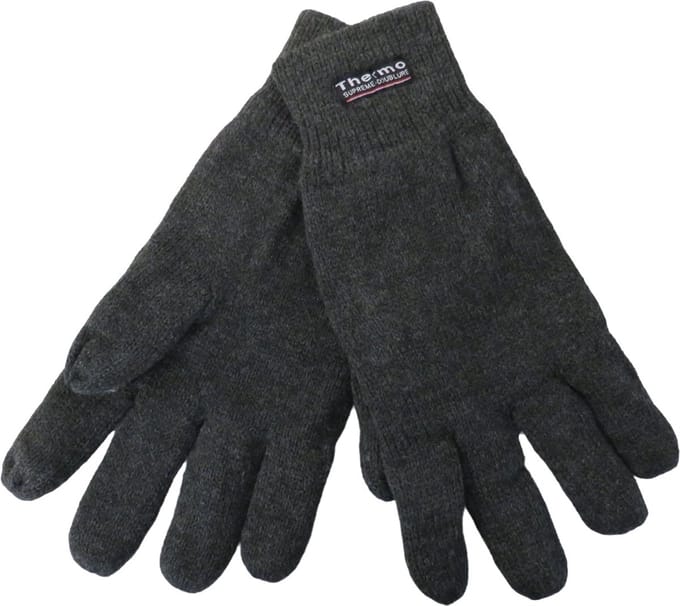 Handschoenen Thermo gebreid, fleece binnenkant - XXXXL