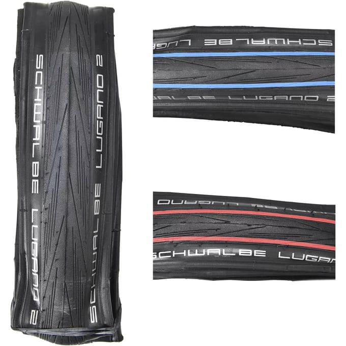 Vouwband Schwalbe Lugano 2 K-Guard 28 x 1.00 / 25-622 mm - zwart