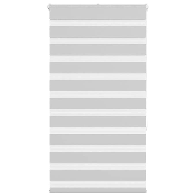 vidaXL - Zebra - rolgordijn - 70x150 - cm - stofbreedte - 65,9 - cm - lichtgrijs
