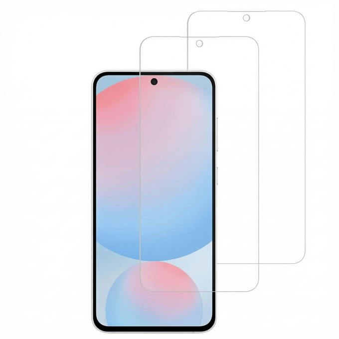 Accezz Screen Protector - Geschikt voor Samsung Galaxy S25 FE / S26 FE - 2 Pack Glass Screenprotector
