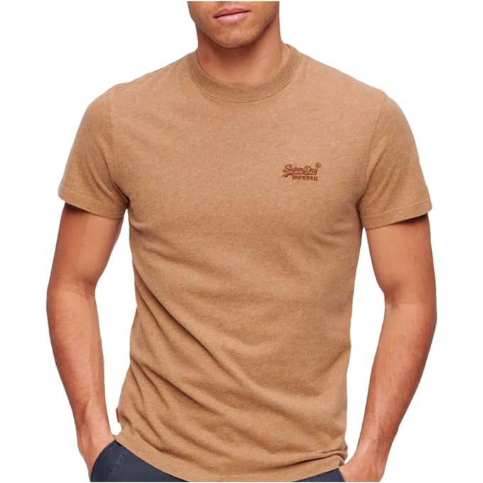 T-shirt van biologisch katoen Superdry Essential Logo
