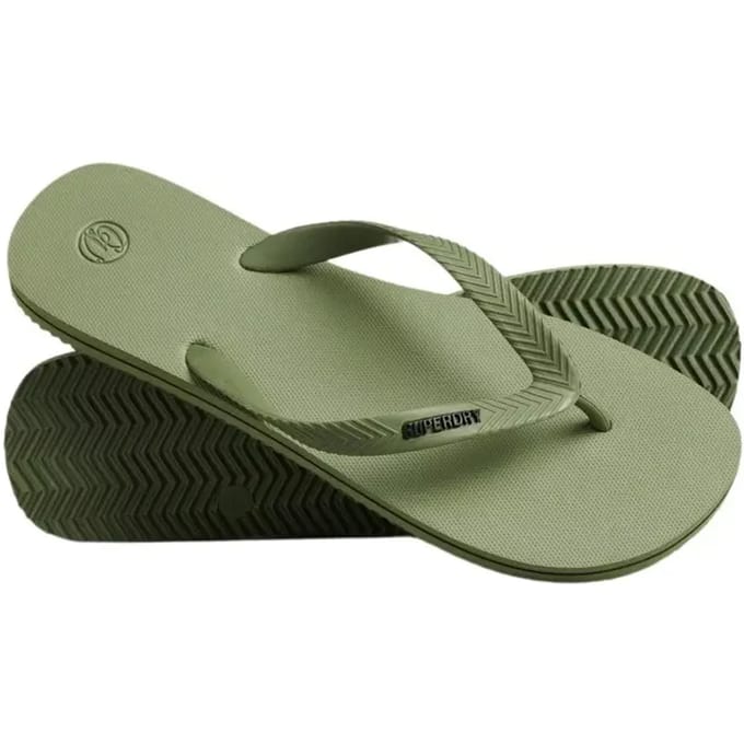 Superdry Heren Klassieke vintage teenslippers