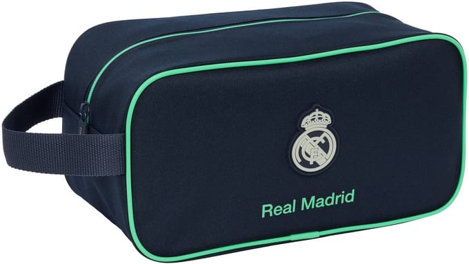 Real Madrid Schoenentas - Toilettas- 29 x 15 x 14 cm - Polyester