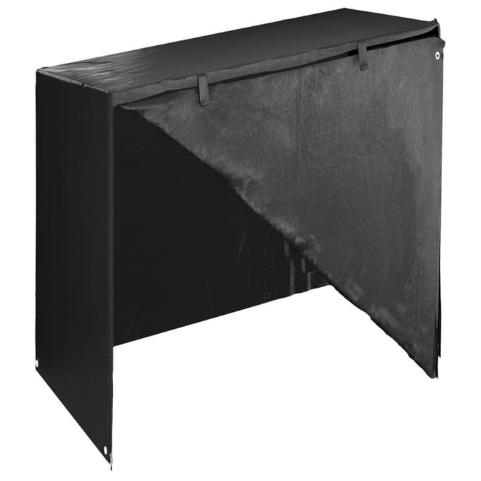 vidaXL - Schommelbankhoezen - 2 - st - 8 - oogjes - 125x90x135/165 - cm - polyetheen